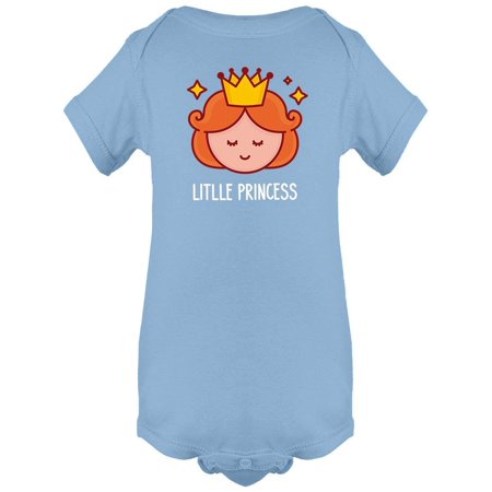 

Little Princess Slogan Design . Bodysuit Baby s -Image by Shutterstock