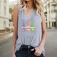 thumbnail image 1 of Women's Pullover Sleeveless Printing Solid Color Vest Tops, 1 of 4