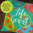 thumbnail image 3 of Briarwood Lane Flip Flops Summer Decorative Pillow, 3 of 3