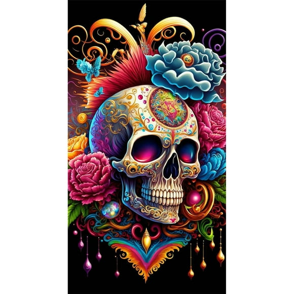 YALKIN Large Diamond Painting Clearance Kits with Accessories for Adults 70x40cm