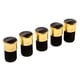 thumbnail image 2 of 2x5 Uds, Tapas para Caña de Pescar, Cubierta Frontal, Protector de Extremo de Tapón, 11 , Dorado+Negro, 3 piezas, 2 of 8