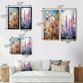 thumbnail image 4 of Designart "Meadow Wildflower " Meadow Framed Wall Art Set Of 2 - Coral Landscapes Gallery Wall Frame Set For Home Decor, 4 of 7