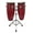 Red, variant on Tycoon Artist Hand-Painted Series 10 & 11 Red Congas - TC-91BHPR/D