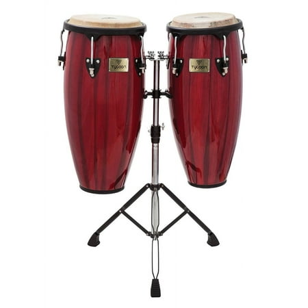Tycoon Artist Hand-Painted Series 10 & 11 Red Congas - TC-91BHPR/D