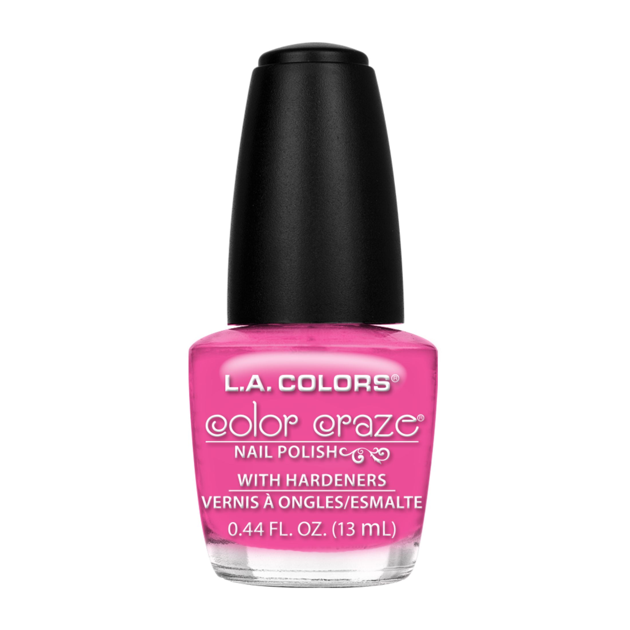 (7 pack) L.A. COLORS Color Craze Nail Polish, Vacay, 0.44 fl oz