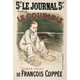 thumbnail image 2 of Théophile Alexandre Steinlen 17x24 Black Ornate Framed Double Matted Museum Art Print Titled: The Culprit (1896), 2 of 5