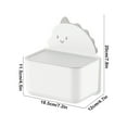 thumbnail image 3 of Steadline Wall Mount Tissue Box Holder,Concise Hole-free Dispenses Tissue Box,Wipes Paper Napkins Organizer Upward or Downward for Kitchen Bathroom Office, 3 of 6