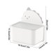 thumbnail image 3 of Caja de Pañuelos de Baño Concisa, Caja de Cajón de Inodoro Sin Agujeros para Montaje En Pared, Caja de Almacenamiento de Papel para Cocina y Sala de Estar, 3 of 6