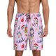 thumbnail image 1 of Balery Christmas Unicorns Pantalones cortos de pijama de punto de algodón para hombre con cinturilla y bolsillos-X-Large, 1 of 6