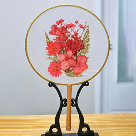 Dried Embossed Flowers for Resin Art, Candle Making & DIY Crafts, Natural Pressed Floral Embellishments for Jewelry, Scrapbooking & Home Decor