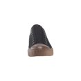 thumbnail image 6 of John Varvatos BLACK Laceless Low-Top Bootleg Canvas Vulcanize Choes, US 13 D, 6 of 7