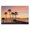 Tropical Sunset Pier, variant on Stupell Industries Coastal Tropical Paradise Harbor Canvas Art, 20 x 16, by Ramona Murdock