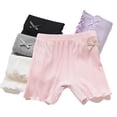 thumbnail image 2 of LYMAYTER ‌Girls Solid Ruffle Bike Shorts Toddler Summer Pull On Dance Athletic Under Dress Pants‌ 2-10Y, 2 of 8