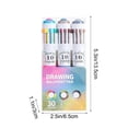 thumbnail image 3 of Multicolor Ballpoint Pen Set 30 Colors with Soft Grip for Journaling, Drawing, Note Taking, 0.8mm Fine Tip, Student and Artist Marker Pens (3 Pack), 3 of 6