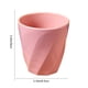 thumbnail image 3 of Vaso de Plástico Multiusos | Color: Rosa | Diseño con Patrón Trenzado | 9 X 8,5 Cm | Ligero y Portátil | Apto para Lavavajillas | 1 Unidad, 3 of 6