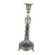 thumbnail image 4 of Candelabro Portavelas de Metal y Vidrio Moderno Decorativo para Fiestas Hogar Bronce, 4 of 9