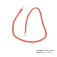 thumbnail image 3 of HLONK 1 Pair Car Battery Cables Copper Battery Cables Battery Inverter Cables, 3 of 6