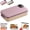 Pink, variant on Portable Electric Lunch Box with Self-Heating, 900ml Cordless Food Warmer (Pink)