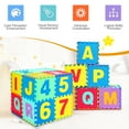 thumbnail image 4 of Infans Kids Foam Interlocking Puzzle Play Mat w/Alphabet & Numbers 72-Piece Set, 4 of 7