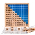 thumbnail image 2 of Montessori Hundred Board Merryheart de madera para jardín de infantes, 2 of 7