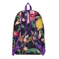 thumbnail image 3 of Dependable paisley print school backpack, boho details make it stand out, reliable laptop protection, a gift that gets them excited for the semester, 3 of 5