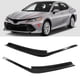thumbnail image 2 of Cejas para faros delanteros Bling Bling Fibra de carbono Apto para TOYOTA CAMRY 2018-2019, 2 of 8
