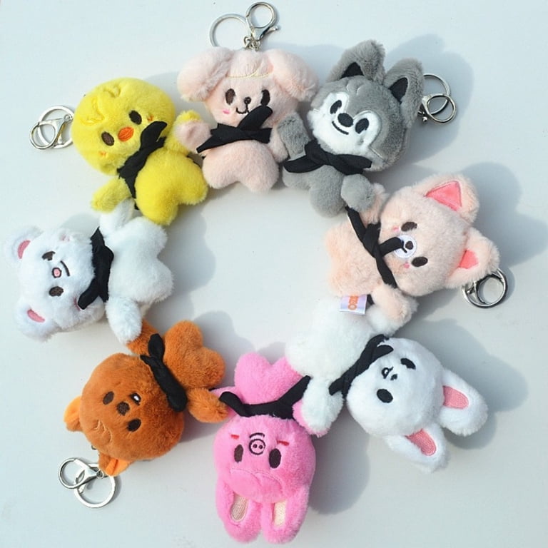 Stray Kids SKZOO Plush Keychains Inspired Character Keyrings for