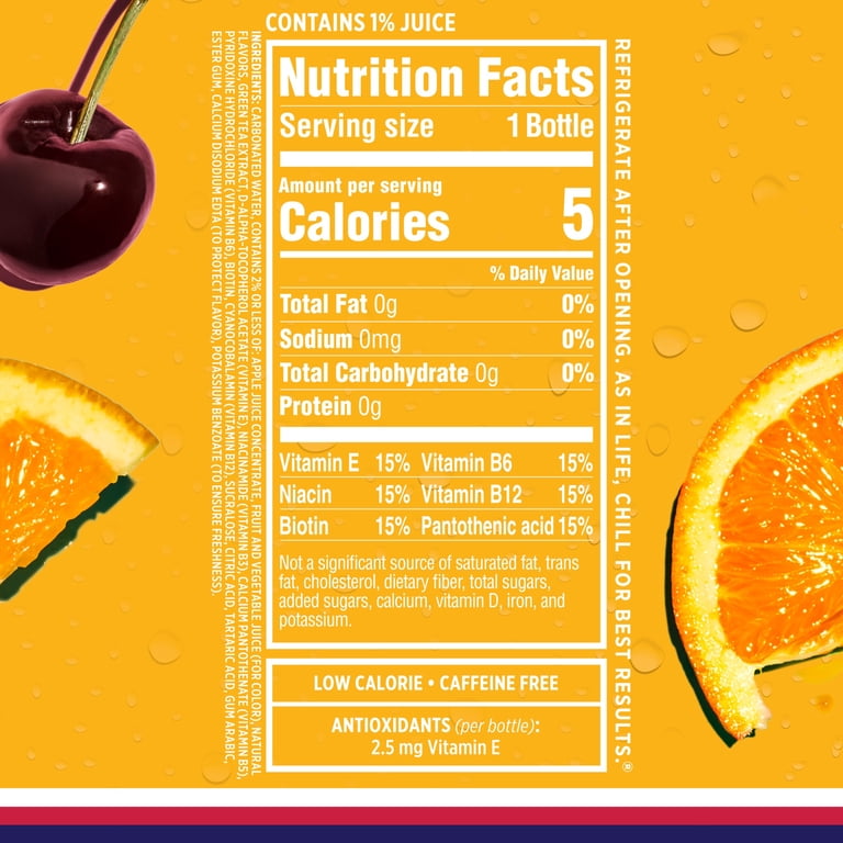 Sparkling Ice Fruit Punch, 17 fl oz Bottles, 12 Pack photo 5