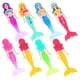 thumbnail image 5 of Juego de 8 sirenas flotantes para piscina, divertido y portátil. Incluye pequeños modelos de plástico., 5 of 8