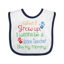 Inktastic Dance Teacher Like Mommy Boys or Girls Baby Bib