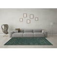 thumbnail image 3 of Ahgly Company Indoor Rectangle Persian Light Blue Traditional Area Rugs, 7' x 10', 3 of 4