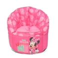 thumbnail image 3 of Disney Minnie Mouse Kids Bean Bag Chair with Colorful Graphics, Pink, 3 of 5