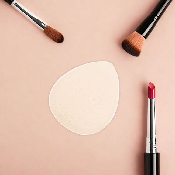 ELAYARD Set of 10 Transparent Silicone Makeup Sponges Reusable Powder for Liquid Foundation, Concealer, and Blending