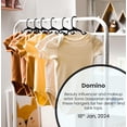 thumbnail image 5 of Utopia Home 40 Pack Kids Hangers - 11.5 Inch Plastic Baby Hangers for Closet - Childrens Hanger for Clothes & Infant Hanger for Closet - For Everyday Standard Use White, 5 of 8