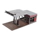 thumbnail image 3 of Modelo de gasolinera a escala 1/64 1/72, modelo de escena de arquitectura de construcción, adornos de colección para modelo de micropaisaje, 3 of 9