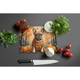 thumbnail image 3 of Carolines Treasures DAC1046LCB 15 x 12 in. Unisex Fawn French Bulldog Fall Glass Cutting Board - Large, 3 of 5