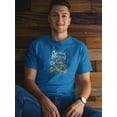 thumbnail image 2 of Good Mood Daisies W Froggie T-Shirt Men -Image by Shutterstock, Male Medium, 2 of 4