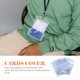 thumbnail image 5 of 50 piezas de porta credencial de identificación, porta tarjetas de trabajo, funda protectora para credencial de identificación, porta credencial transparente, 5 of 5