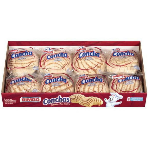 Vanilla Conchas - 8 ct.