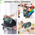 thumbnail image 7 of Nylon Fish Mouth Pencil Case with Large Capacity Zipper Pencil Pouch Stained Glass Dragon Pencil Bag Organizers, 7 of 7