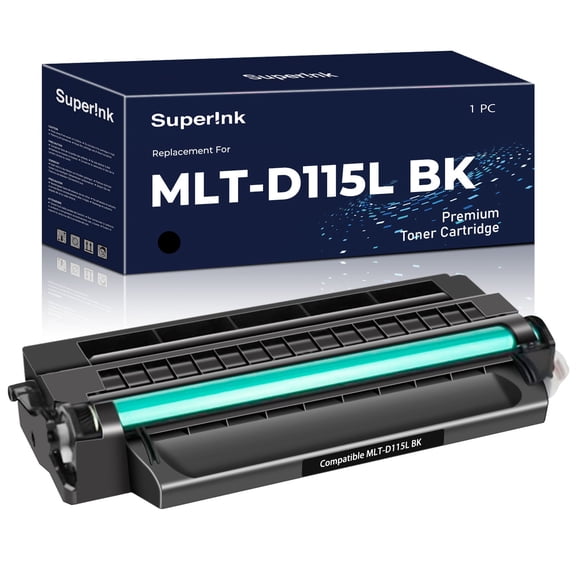 Compatible Samsung MLT-D115L Black Toner Cartridge By Superink