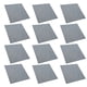 thumbnail image 4 of Paneles acústicos de fibra de poliéster, 12 Uds., Panel de absorción de sonido cortable para salas de ensayo, gris oscuro, 4 of 12
