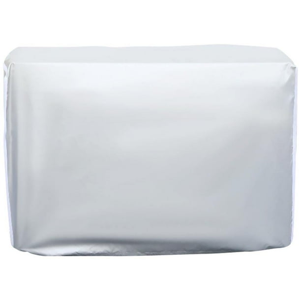 unbranded Cobertor Plateado Para Aire Acondicionado Con Material Dacrón Resistente Y Plegable