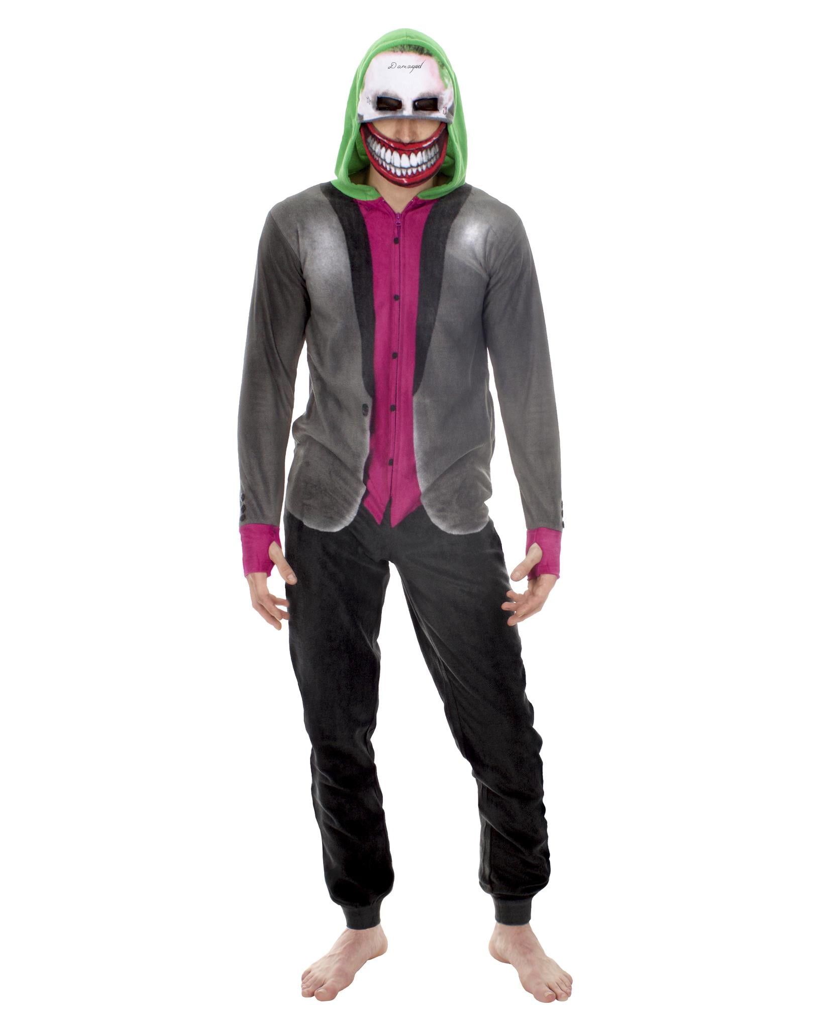 Suicide Squad Mens Union Suit Joker Onesie Pajama Holiday Loungewear Size Xlarge Walmart Com Suicide Squad Mens Union Suit Joker Onesie Pajama Holiday Loungewear Size Xlarge Walmart Com