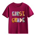 thumbnail image 2 of LNMQLPDBS Graphic Baby Tees 4t White Tshirt Girls Red Tshirt Size 8 Shirts White Shirt Girls Spring Clothes Teen Girls Clothes 14/16 Girls, 10-11 Years, 2 of 7