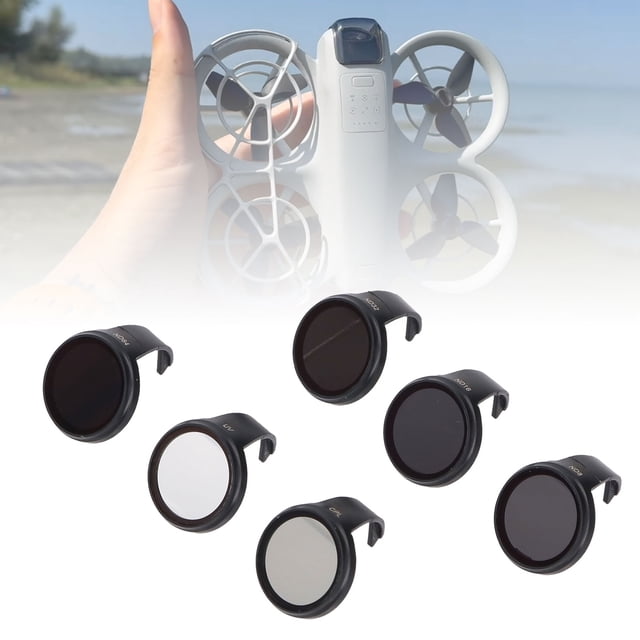 Conjunto de filtros de drones, recubrimiento múltiple de filtro de drones nd múltiple recubrimiento múltiple 6 PCS Funcionales para neo neo neo