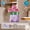 Carnations, variant on Cute Expression Potted Flower Building Blocks Kit, DIY Botanical Brick Model with Sunflowers & Roses, Mini Assembly Ornament, Perfect Holiday Gift for Kids