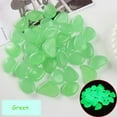 thumbnail image 1 of 50PC Glow In The Dark Pebbles Luminous Stones Garden Walkaway Aquarium Fish Tank Green, 1 of 9