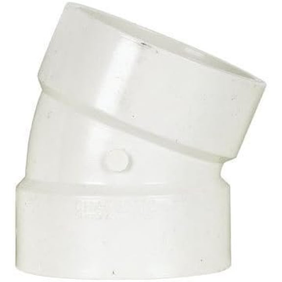 CHARLOTTE PIPE & FOUNDRY CO Elbow 22 PVC DWV 4" HXH