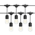 thumbnail image 1 of Costway 96FT LED Outdoor Waterproof Commercial Grade Patio Globe String Lights Bulbs, 1 of 10